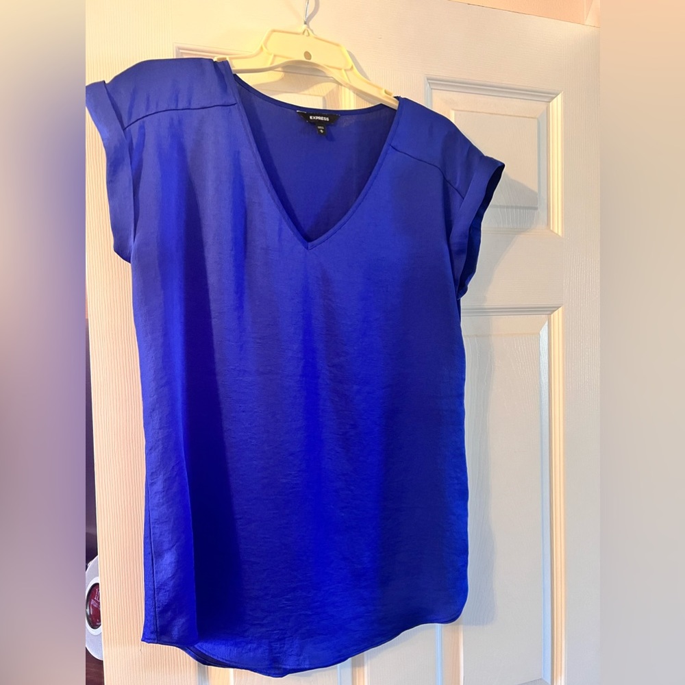 Express silk shirt